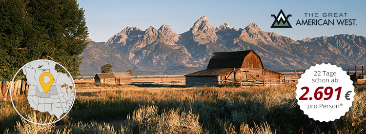 NEU: Rundreise durch den Great American West