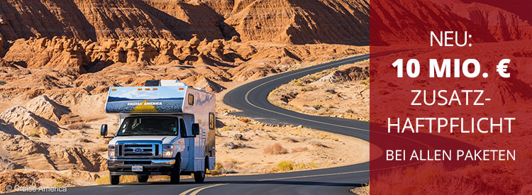 10 Millionen Euro Haftpflicht-Plus bei allen Campern