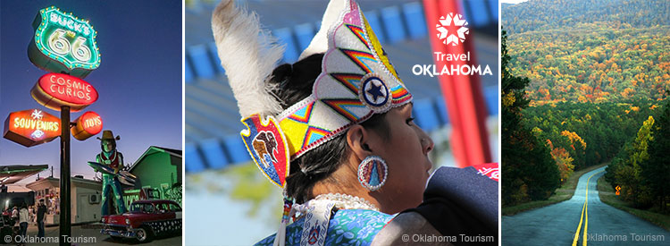 Das längste Stück Route 66 führt durch Oklahoma -