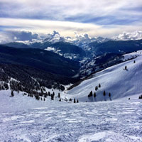 Ski-Spaß in den Rockies