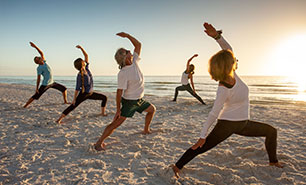 Beach Yoga