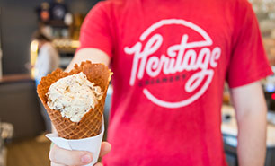 Heritage Creamery in Waco