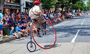 National Clustered Spires High Wheel Race
