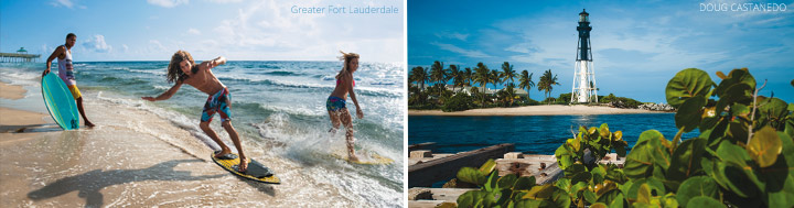 Deerfield Beach und Hillsboro Beach in Greater Fort Lauderdale