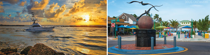 Pompano Beach und Lauderdale-by-the-Sea in Greater Fort Lauderdale