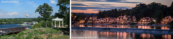 Traumhaft schön: Boathouse Row