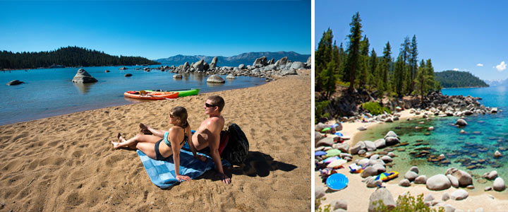 Strände Beaches South Lake Tahoe
