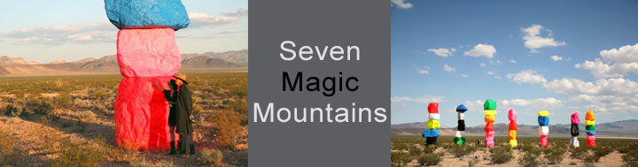 Seven Magic Mountains Las Vegas