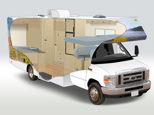 Motorhome Standard C25 von Cruise America